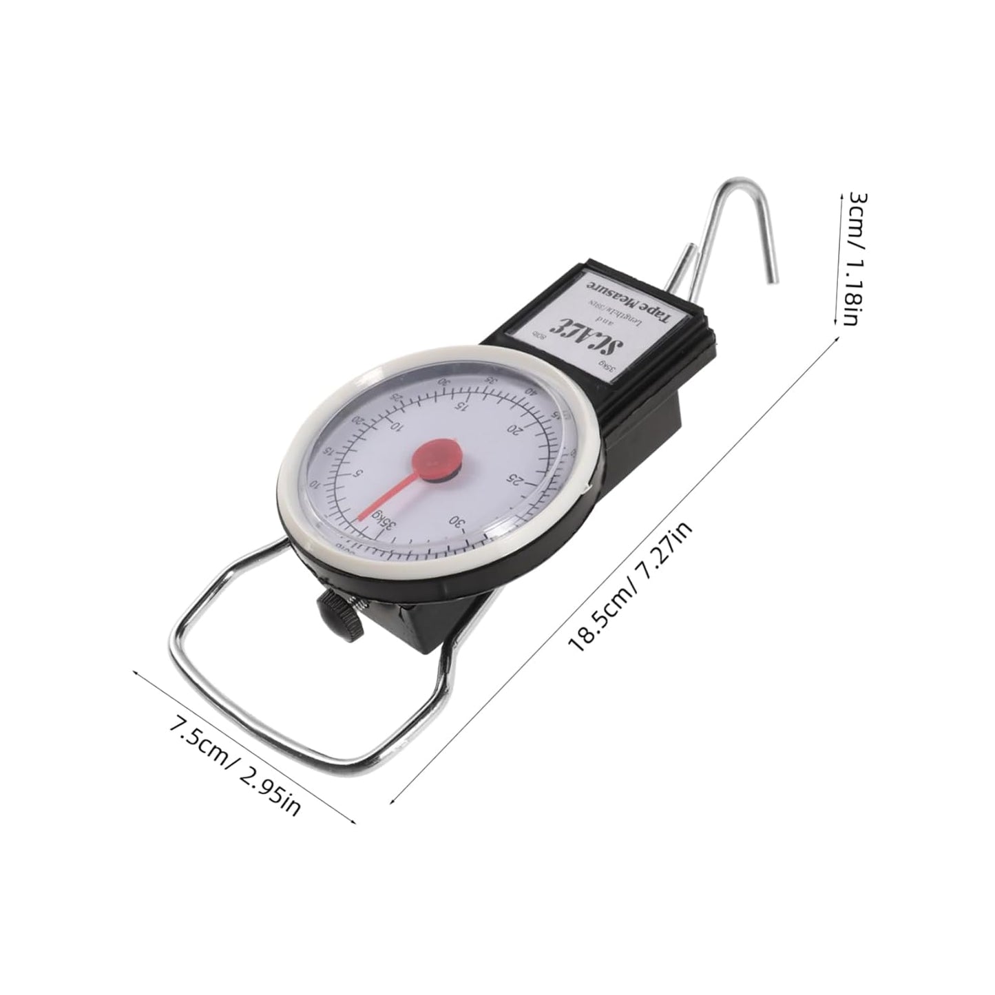 Zerodeko Travel Luggage Weight Scale Capacity Portable TSA Compliant for Baggage Food Weighing