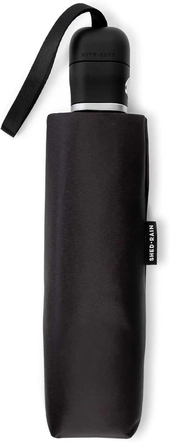 ShedRain Super-Slim Compact Umbrella with Rainbounce Water-Repellent Fabric