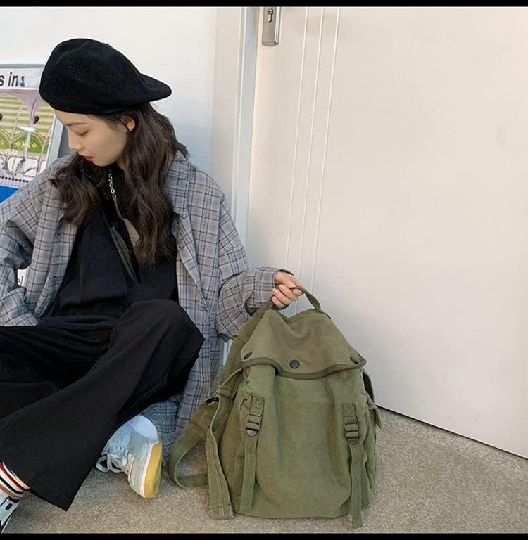 Womens Mens Crossbody Bag Canvas Messenger Bag for School Aesthetic Hobo Bag Vintage Harajuku Hippie Shoulder Bag