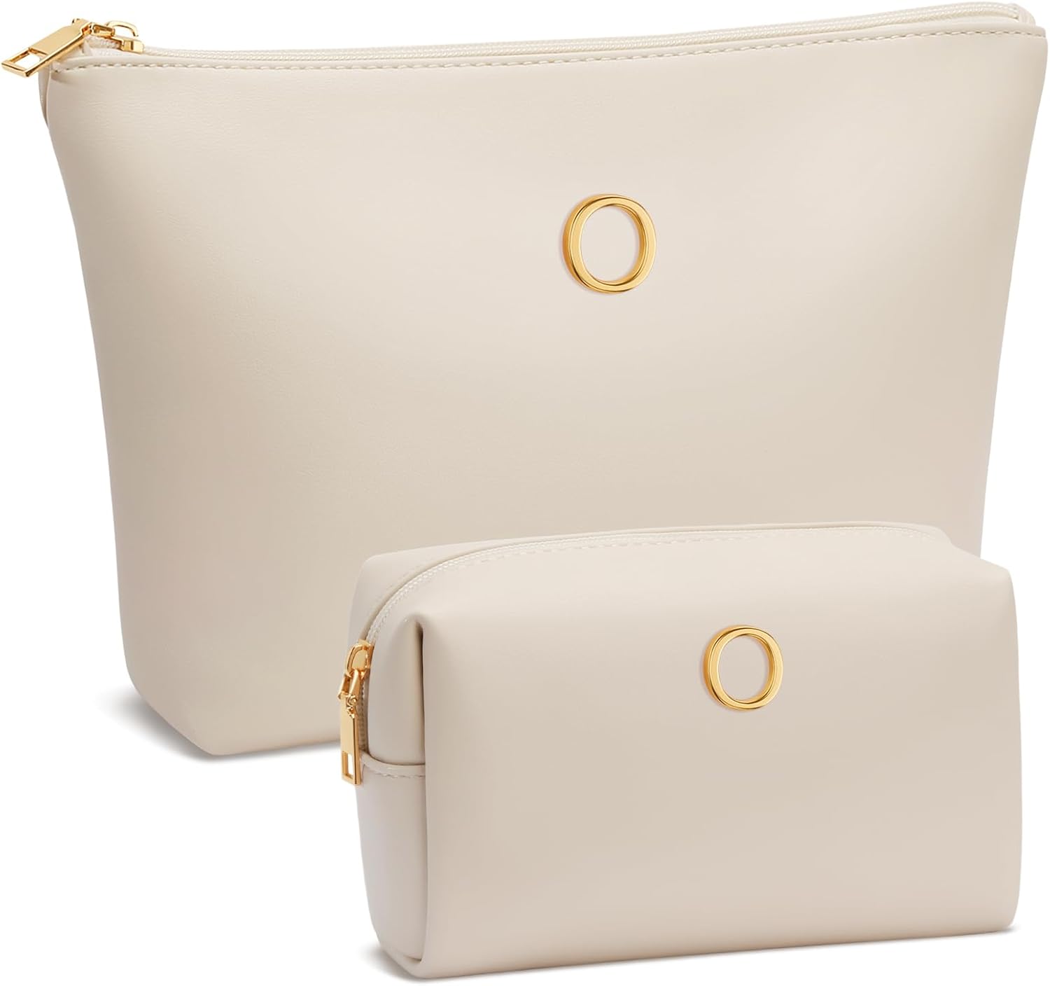 Women Gifts | Initial Makeup Bag Set for Girl Personalized Gifts for Bridesmaid Friend Graduation