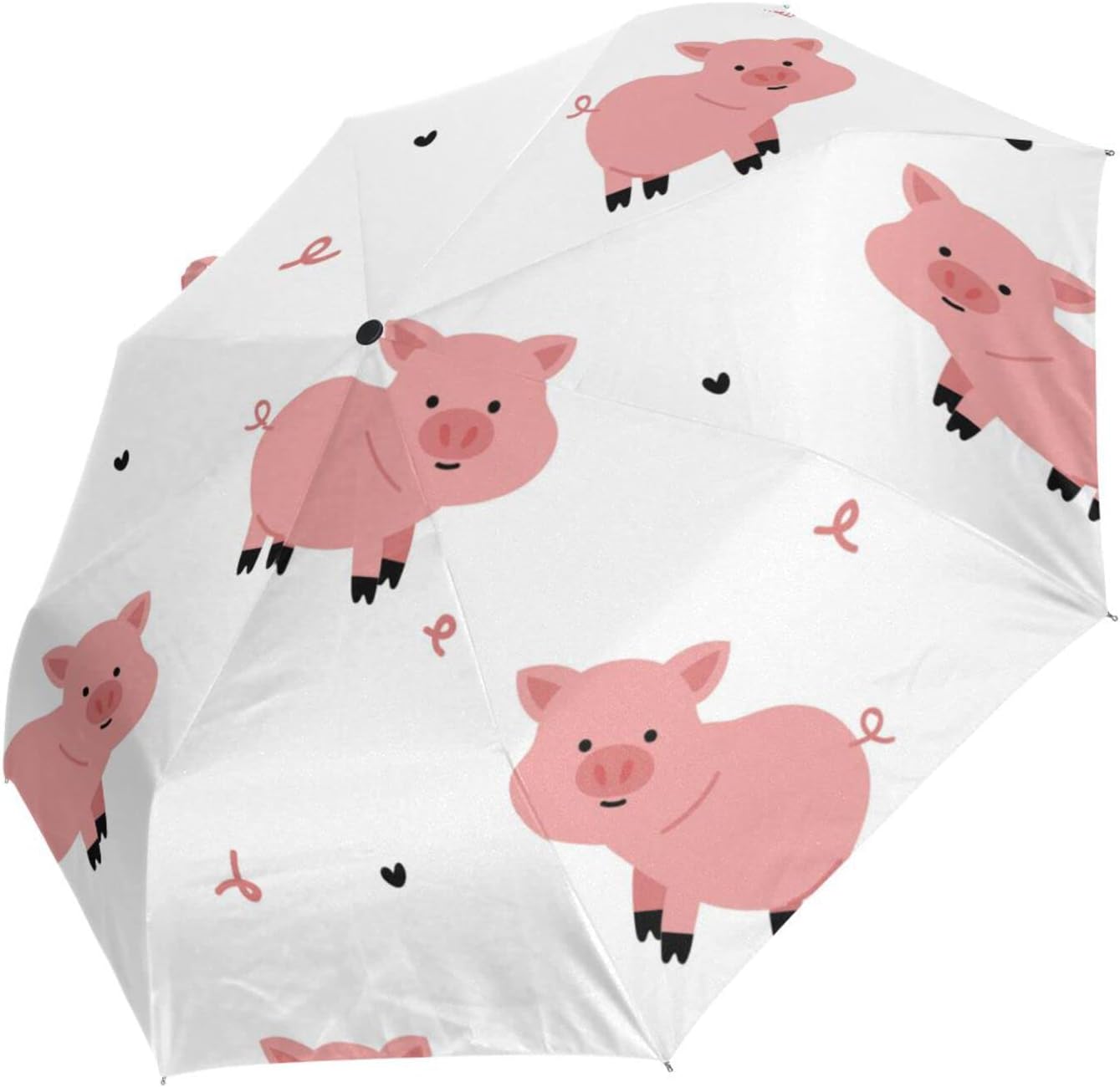 Automatic Umbrella One Touch Auto Open and Close Button Compact Travel Umbrella for Women Men Kid