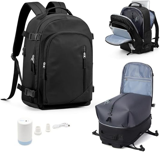WONHOX Large Travel Backpack Carry on Flight Approved Laptop Work Business Backpack for Women Men Mochila de Viaje
