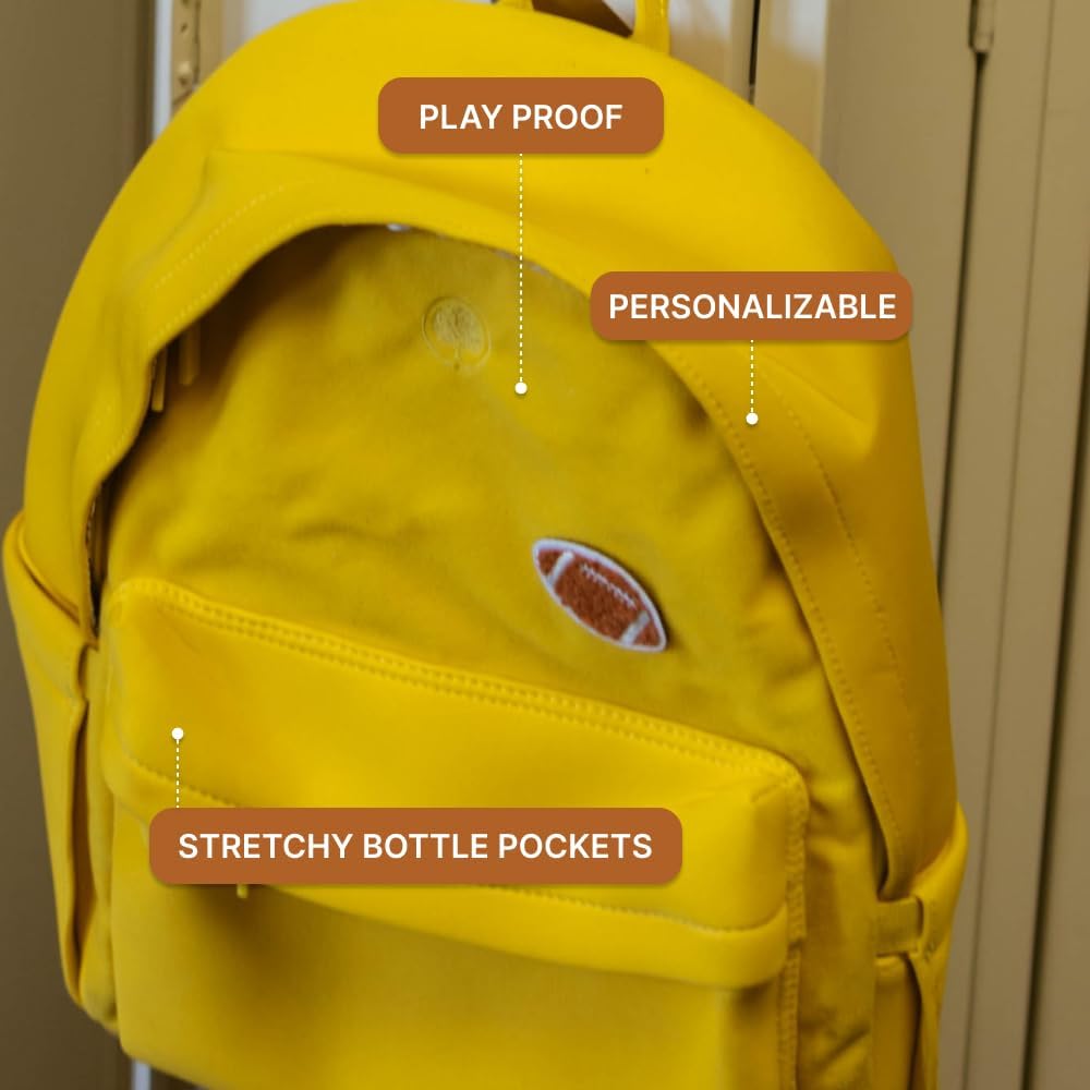 Parker Kids Backpack | Tear-Resistant & Comfortable School & Travel Backpack for Kids with Patch Customization