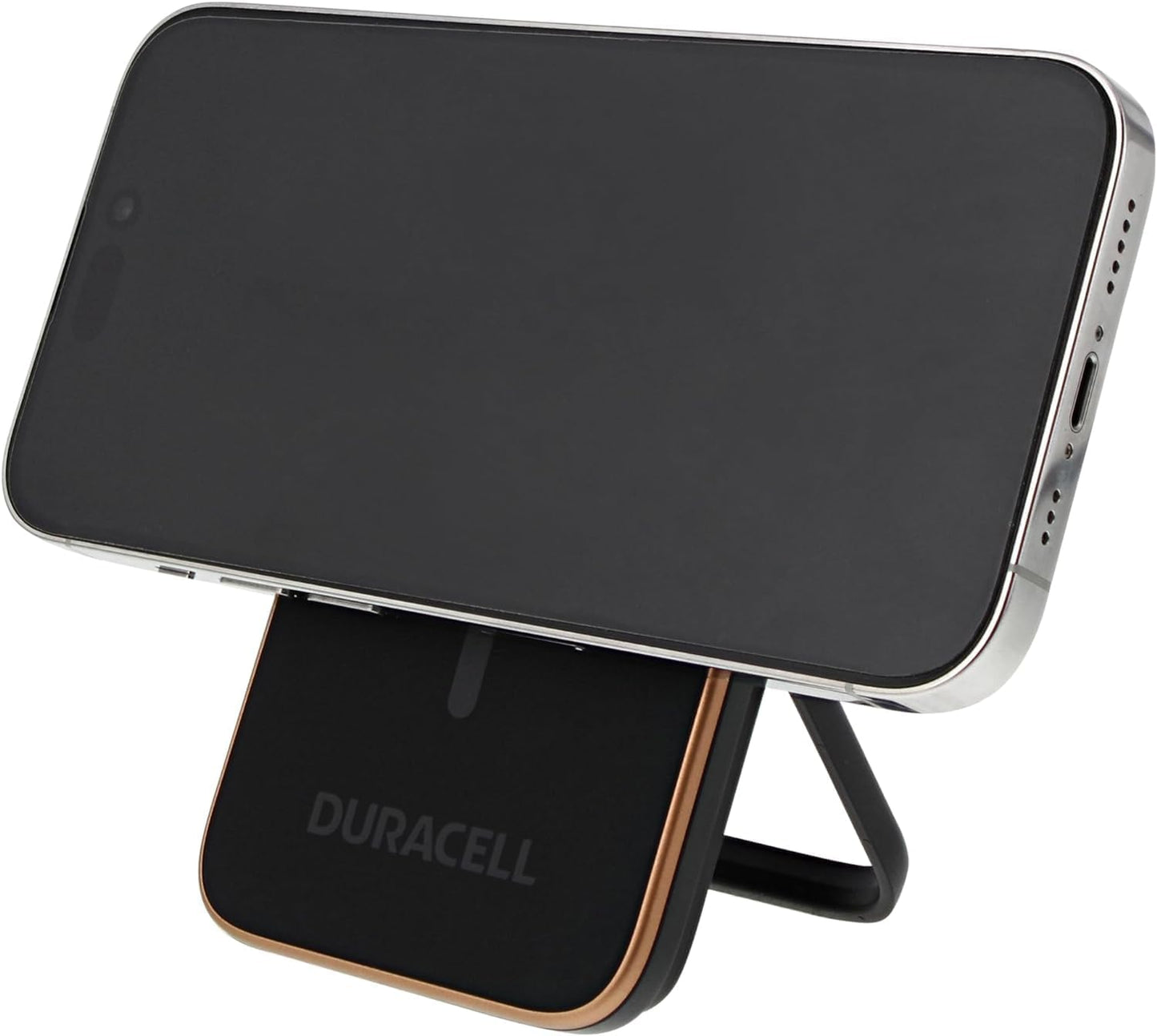 DURACELL Mobile Power Bank | Compatible with iPhone, iPad, Samsung, Android, and More | TSA Carry-on Compliant | Recharges Devices Up to 3X (5,000mAh MagSafe Compatible + USB-C)