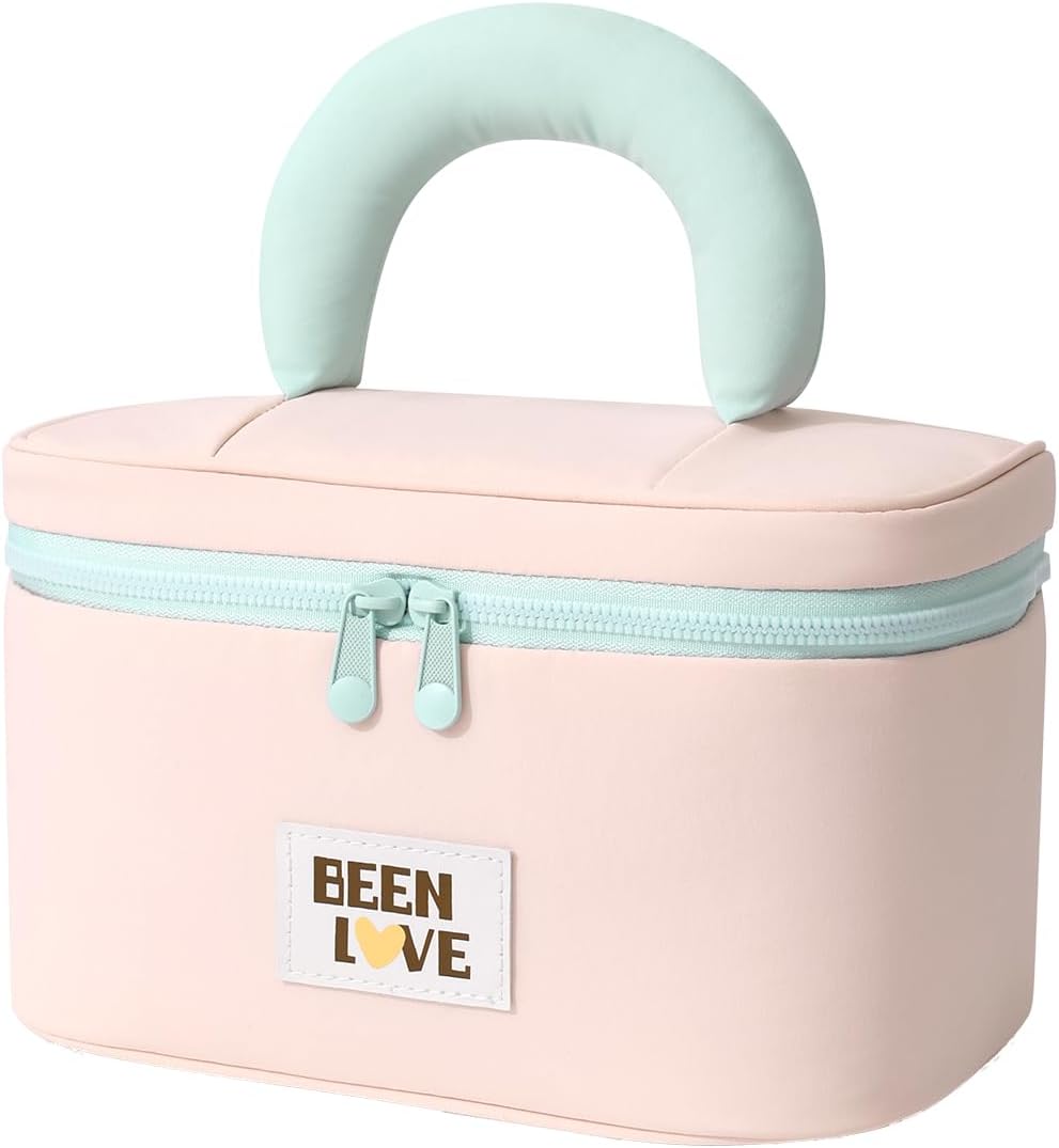 Travel Makeup Bag Cute Cosmetic Bag for Women Large Capacity Makeup Case Organizer Bag Toiletry Bag