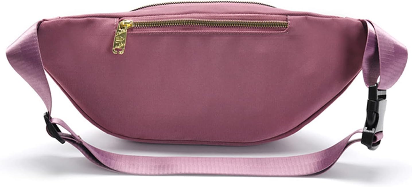 DAITET Crossbody Fanny Pack for Men&Women,Large Waist Bag & Hip Bum Bag with Adjustable Strap for Outdoors Workout Traveling Casual Running Hiking Cycling
