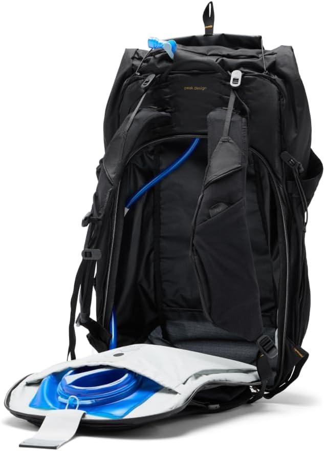 Peak Design Outdoor Backpack 45L, Eclipse, Lightweight Internally-Framed Backpack, Ultra Cinch