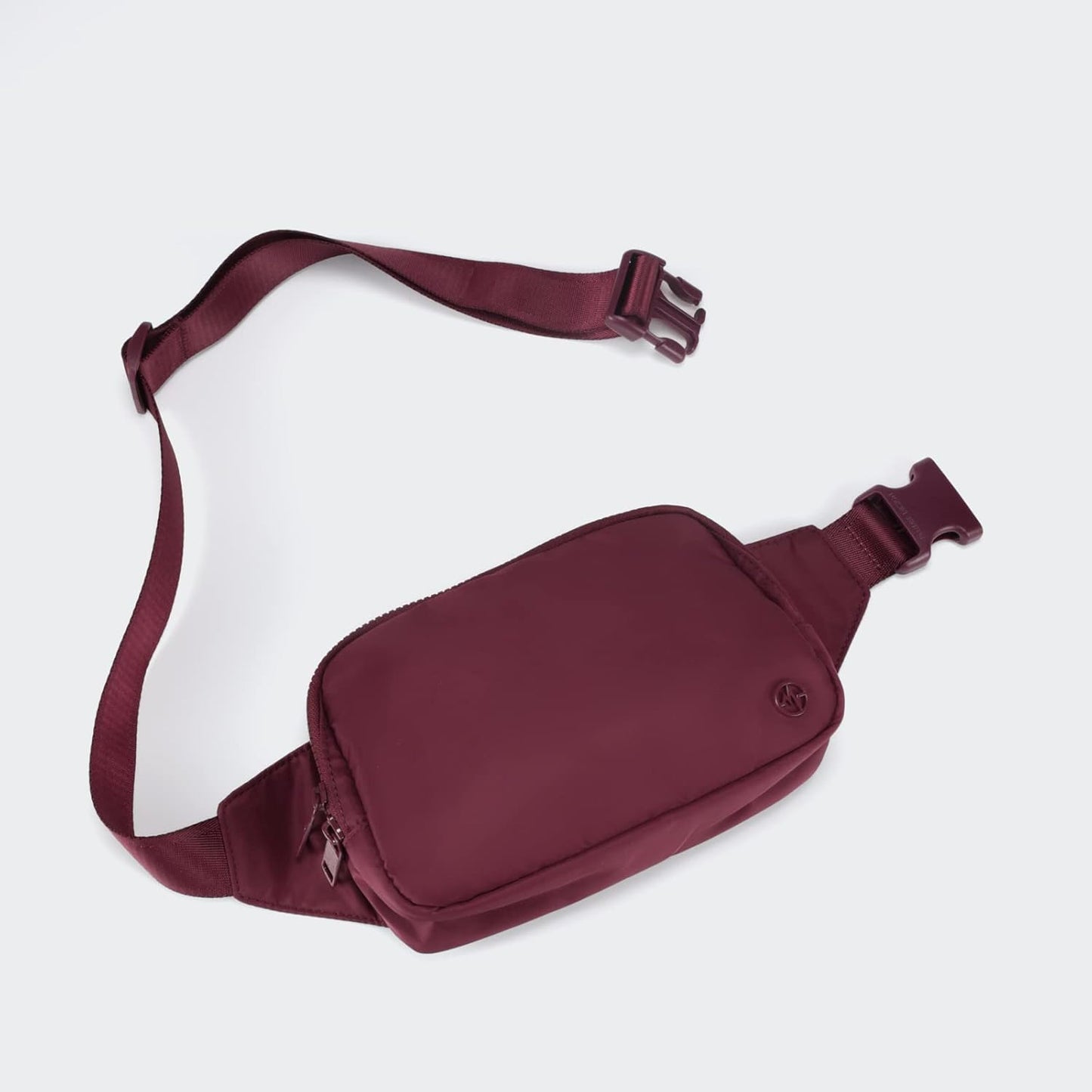 Pander Belt Bag Large 2L, Nylon Fanny Pack Purse for Women and Men with Adjustable Strap