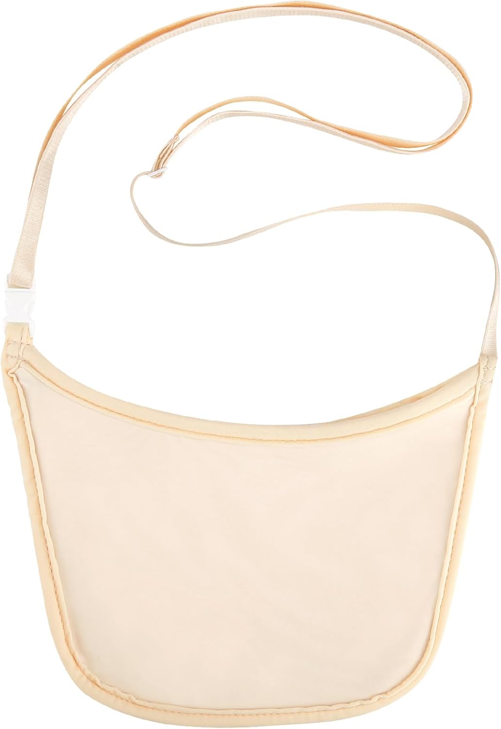 Hidden Wallet Travel Hidden Wallet Under Clothes Undergarment Crossbody Secert Body Pouch for Passport Money & Valuables(Fleshcolor)