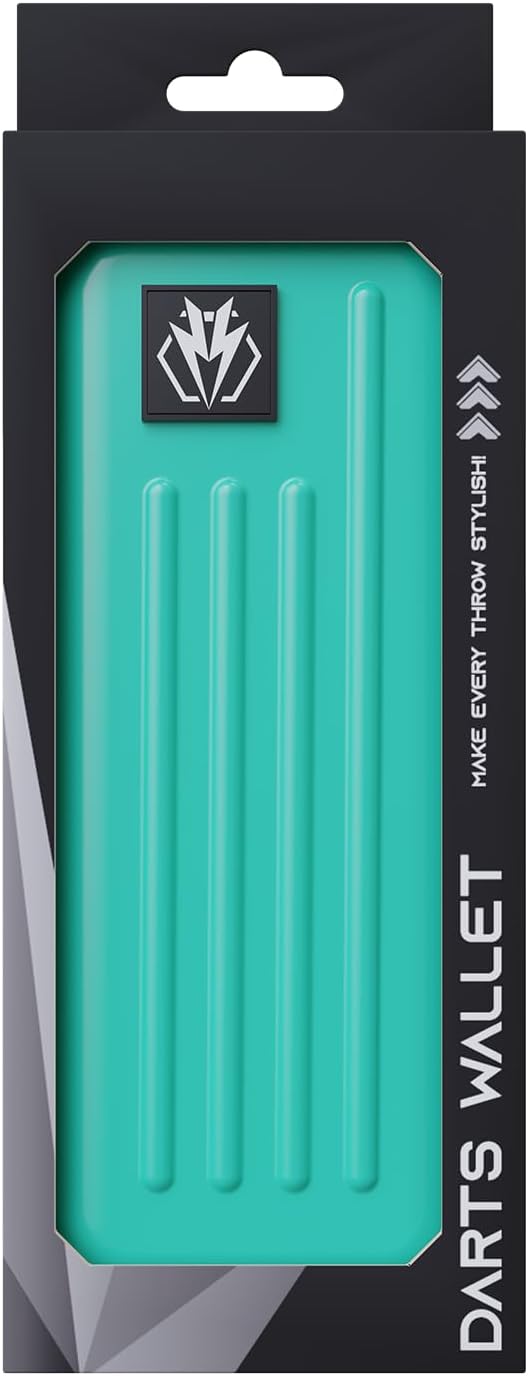 Dart Case,Darts Carrying Case Holds 3 Darts and Extra Accessories,Built-In Storage Tubes and Pockets for Flights, Tips, Shafts ect