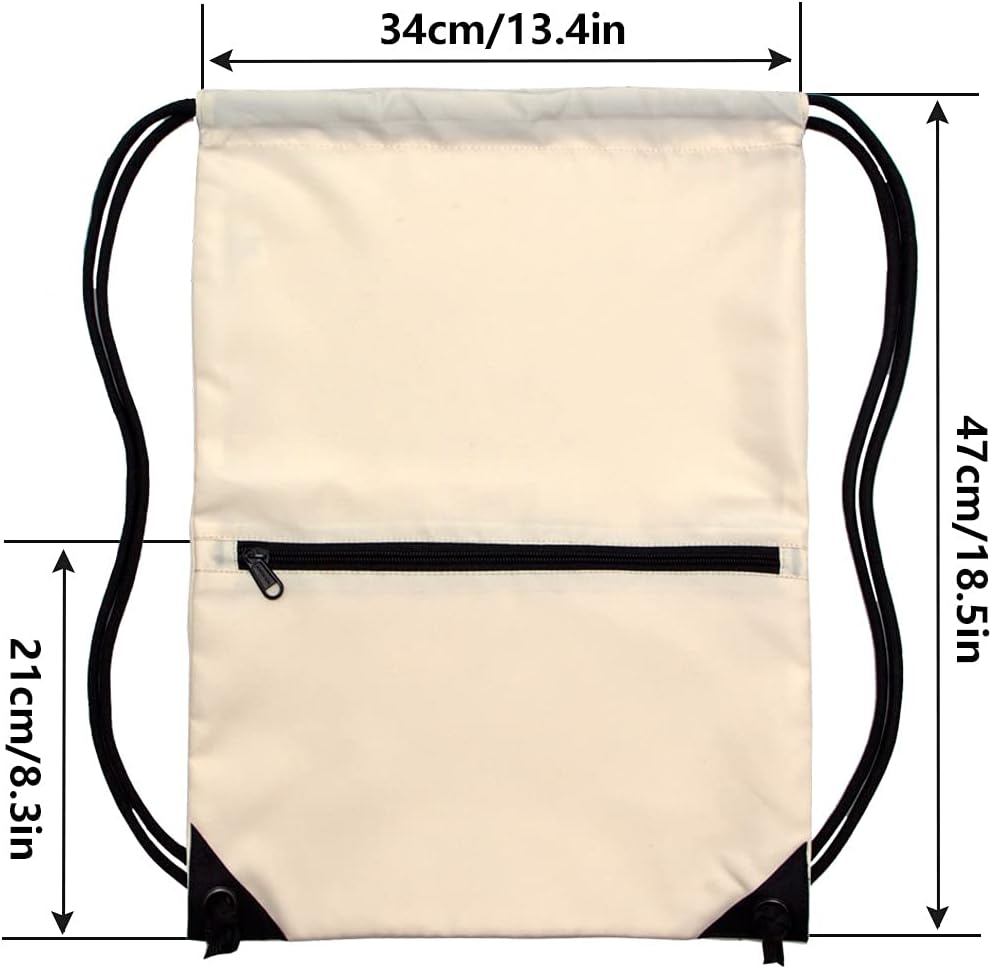 HOLYLUCK Drawstring Backpack Bag Sport Gym Sackpack