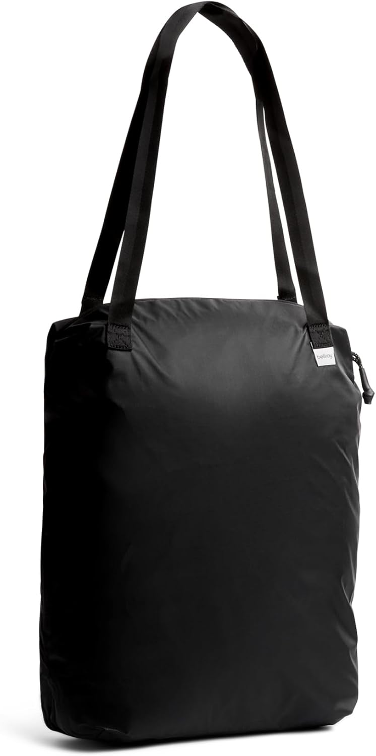Bellroy Venture Travel Pack (26 liter carry on travel backpack, with laptop sleeve, RFID protection and bonus 15 liter tote bag) - JetBlack
