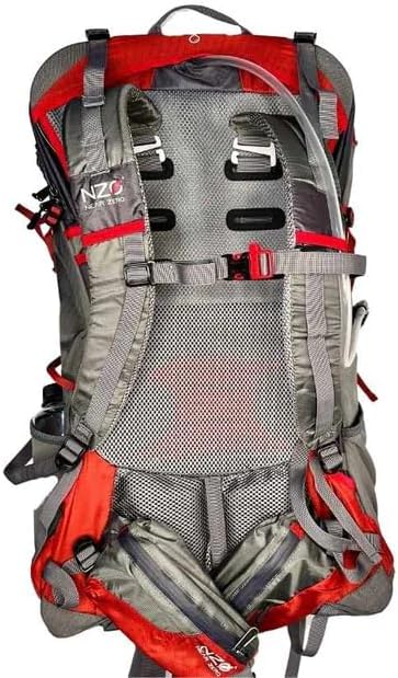 NEAR ZERO Dean Ultralight Organizational Hiking Backpack for Backpacking Adventures | 55L Camping Essentials Bag | Adjustable Torso | Ultralight 3.8 lbs Trekking Bag
