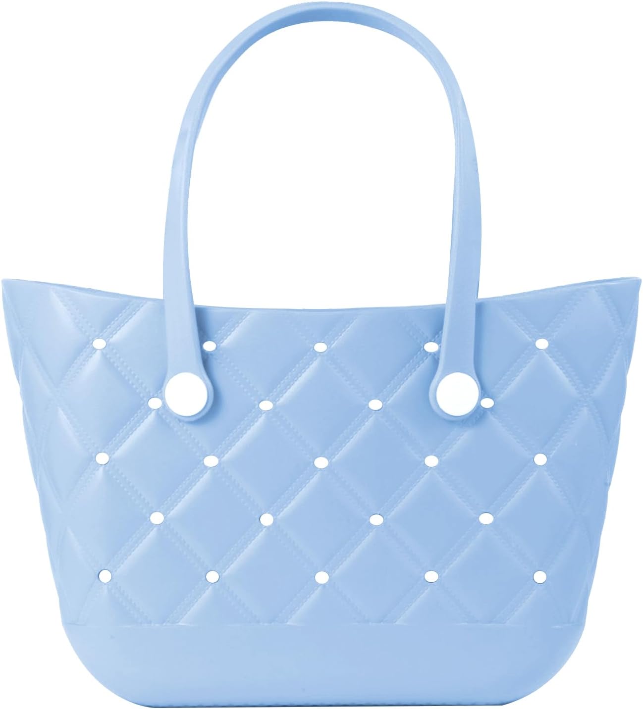 Large Waterproof Rubber Beach Bag for Women Lightweight Beach Tote For Beach Pool & Gym&Travel