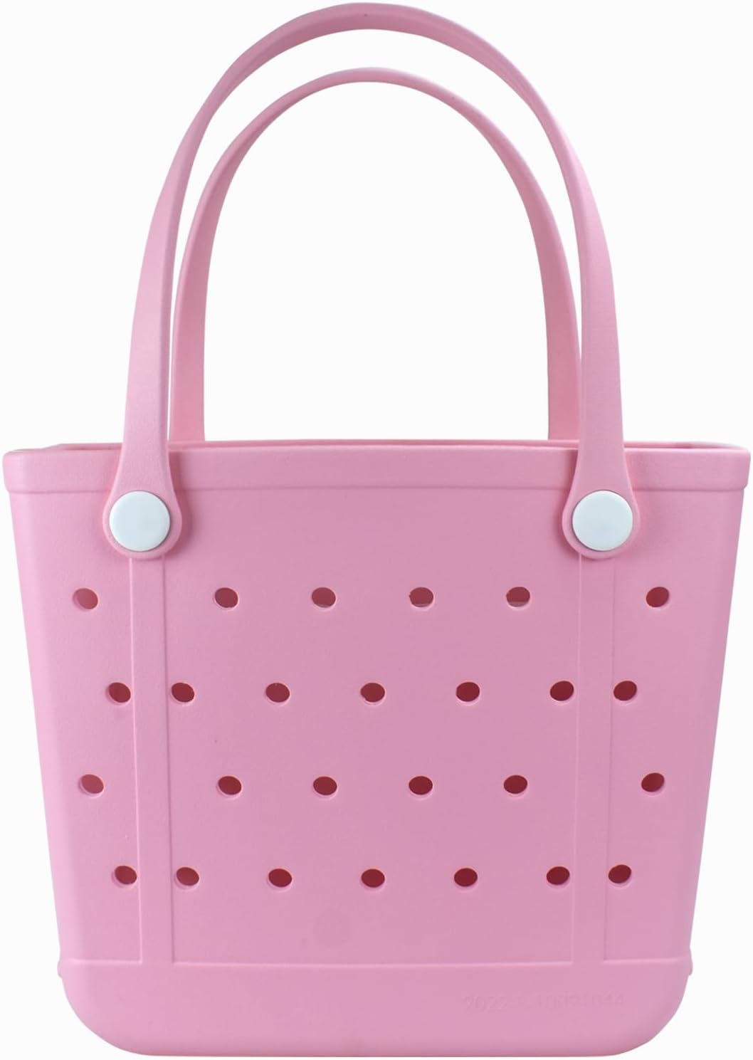 Medium Beach Bag, Waterproof Rubber Beach Bag, Washable Open Tote Bag Durable Tote Travel Bags for Outdoor Sport