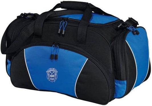 Greekgear Zeta Phi Beta Metro Duffel Royal Blue