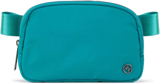 Pander Belt Bag for Women, Fashion Waist Packs, Crossbody Bags with Adjustable Strap (Kelly Green).