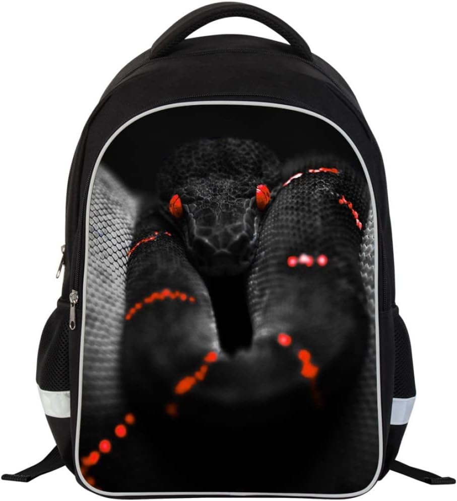 Luminous 3D Print School Backpack Large Capacity Lightweight Students Bookbag for Kids