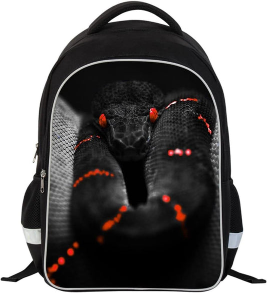 Luminous 3D Print School Backpack Large Capacity Lightweight Students Bookbag for Kids