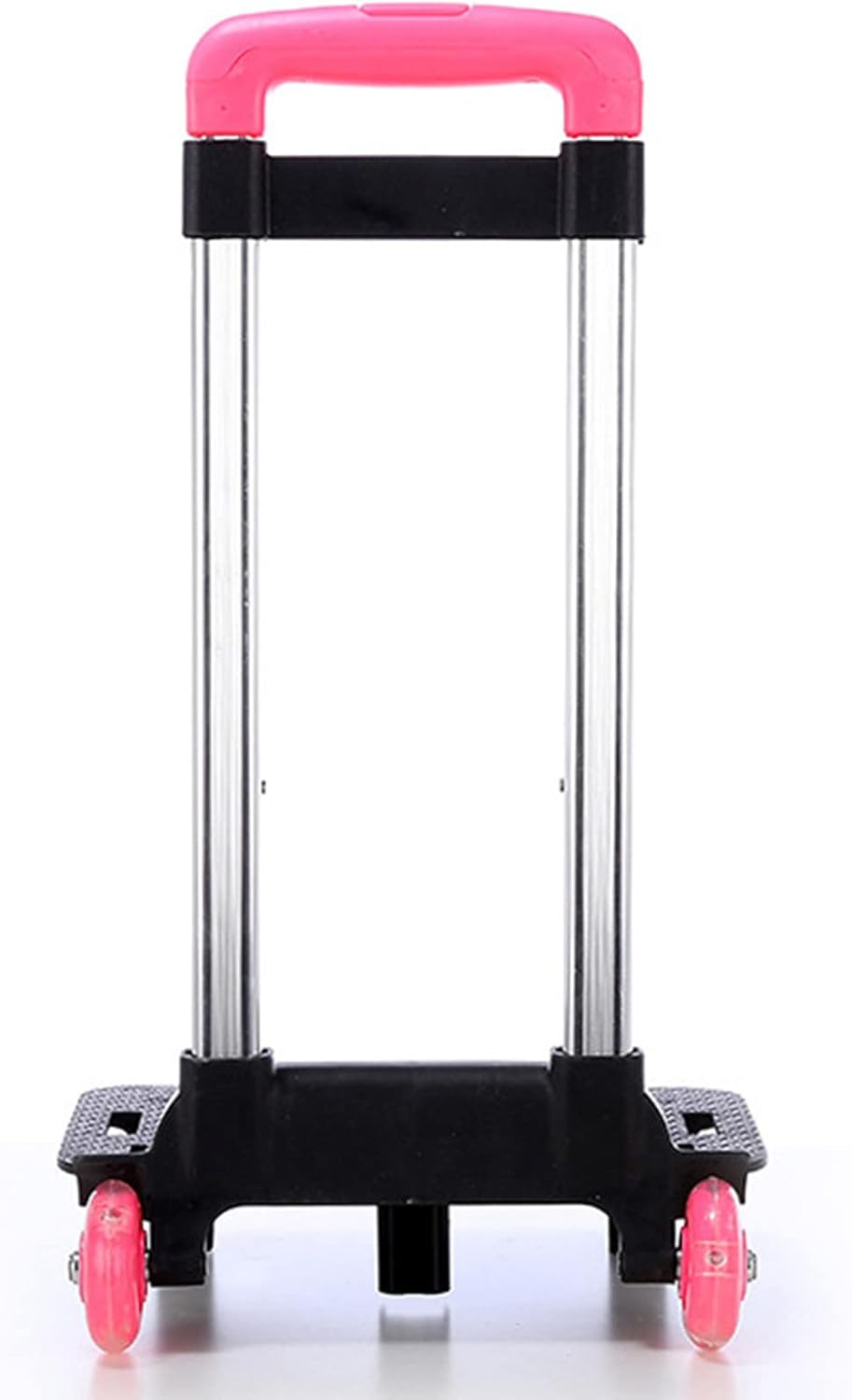 Backpack Trolley 2 Wheels Rolling Luggage Carts Foldable Trolley Cart Aluminium Alloy Hand Cart for School Bags Pet Bag