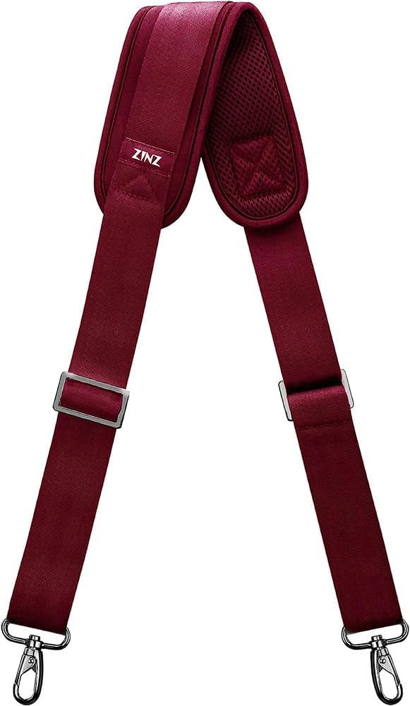 ZINZ Bag Shoulder Strap, Padded Adjustable Shoulder Strap Replacement