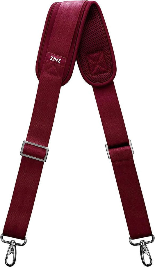 ZINZ Bag Shoulder Strap, Padded Adjustable Shoulder Strap Replacement