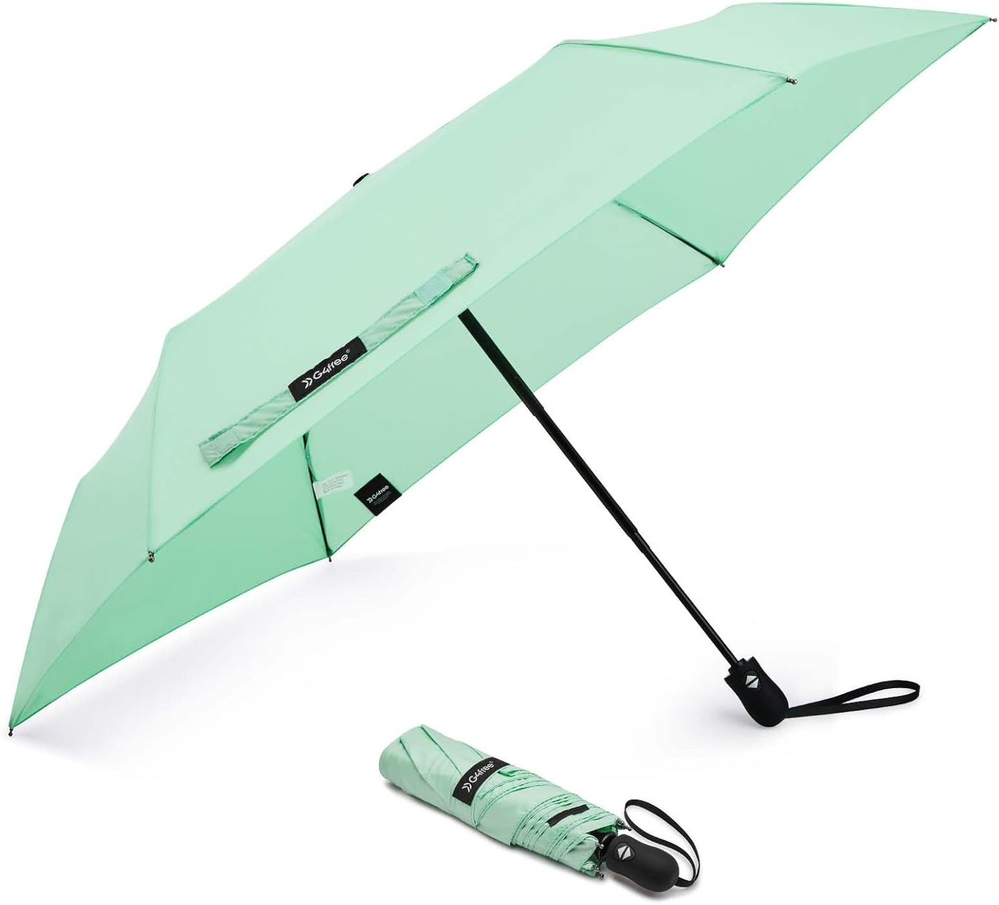 G4Free Mini Ultralight Umbrella UPF 50+ UV Protection Compact Lightweight Travel Umbrella Super Slim Small Portable Automatic Open and Close,40 Inch