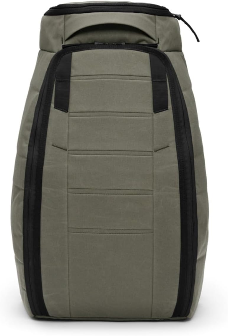 Db Journey The Hugger - Durable Travel Backpack with Laptop Compartment for Work & Gym, Luggage Backpack with Roller Bag Attachment, Full-Zip Main Compartment, 30L - Forest Green