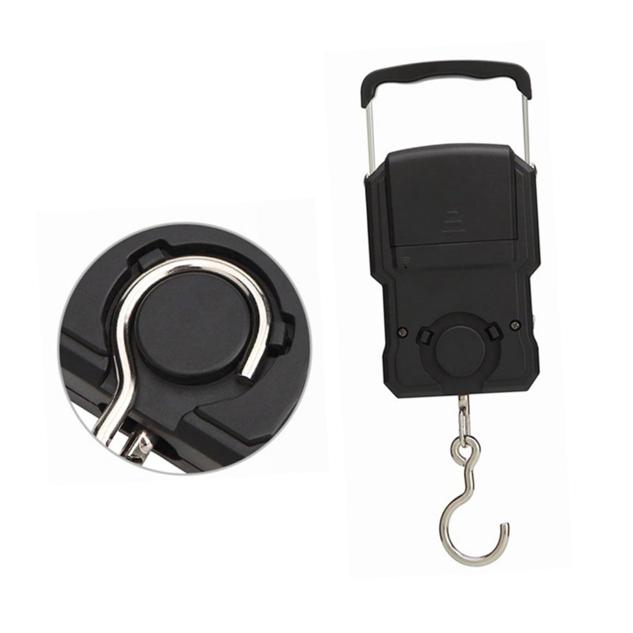 Hand Scale for Luggage 75kg/10g Accurate Digital LCD Display Hanging Scale Compact Design