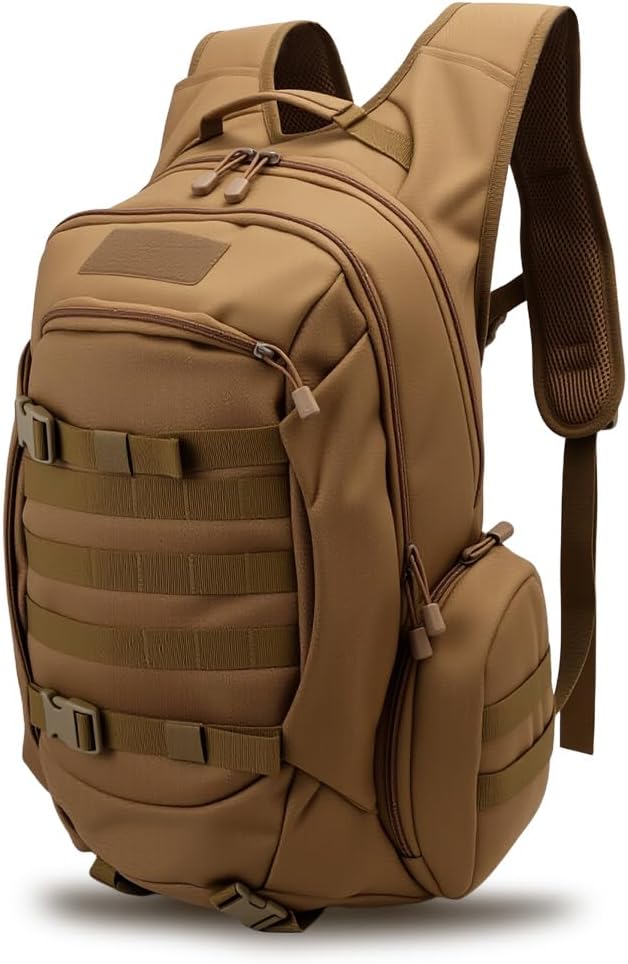 lyrlody Hiking Backpack,Camping Backpack, Hiking Daypack with Rain Cover with 2L Water Bladder