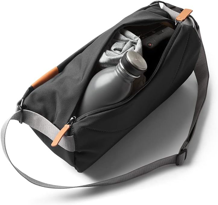Bellroy Sling Bag (Unisex Compact Crossbody Bag, Multiple Compartments, Water-resistant Materials, Holds Phone, Camera & Water Bottle) - Slate
