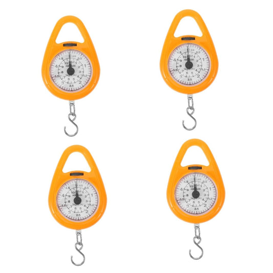 4pcs Hanging Weight Scale for Luggage Suitcase Scale Travel Weighing Hook