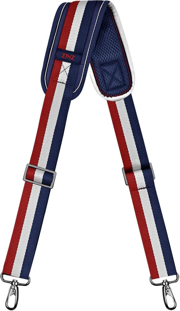 ZINZ Bag Shoulder Strap, Padded Adjustable Shoulder Strap Replacement