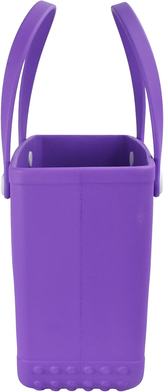Rubber Beach Bag Tote Bag For Women Large Sandproof Travel Tote Bags For Beach Outdoor Sports