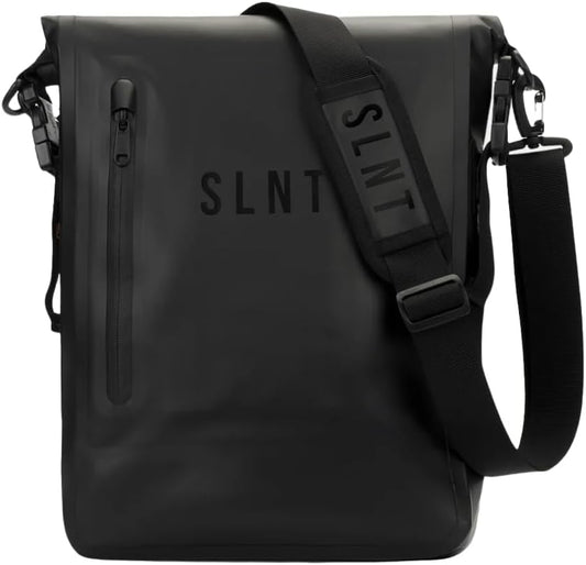 SLNT Waterproof Faraday Laptop Bag - 420D Waterproof Nylon Signal Blocking Dry Bag Backpack - Protects from Water, Spying, Hacking - Blocks RFID, WiFi, Bluetooth, NFC, Cellular, GPS, EMF (6 Liter)