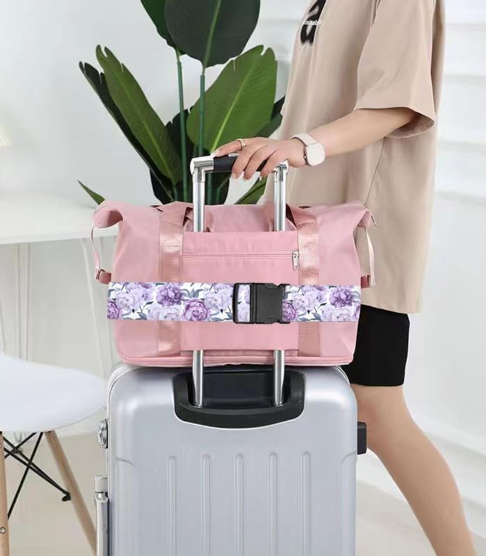 Luggage Straps for Suitcases Travel Belt Accessories, Cute Suitcase Strap, Adjustable Luggage Belt