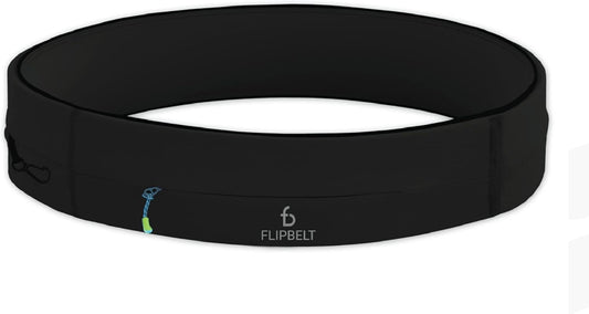 FlipBelt Zipper Running Belt, Waist Pack for Fitness and Running, US Company