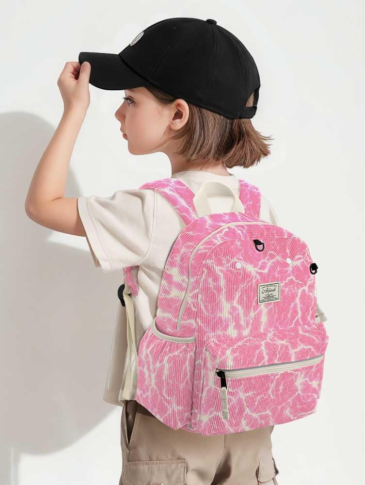 Corduroy Toddler Backpack for Girls 2-5: Preschool Backpack for Girls