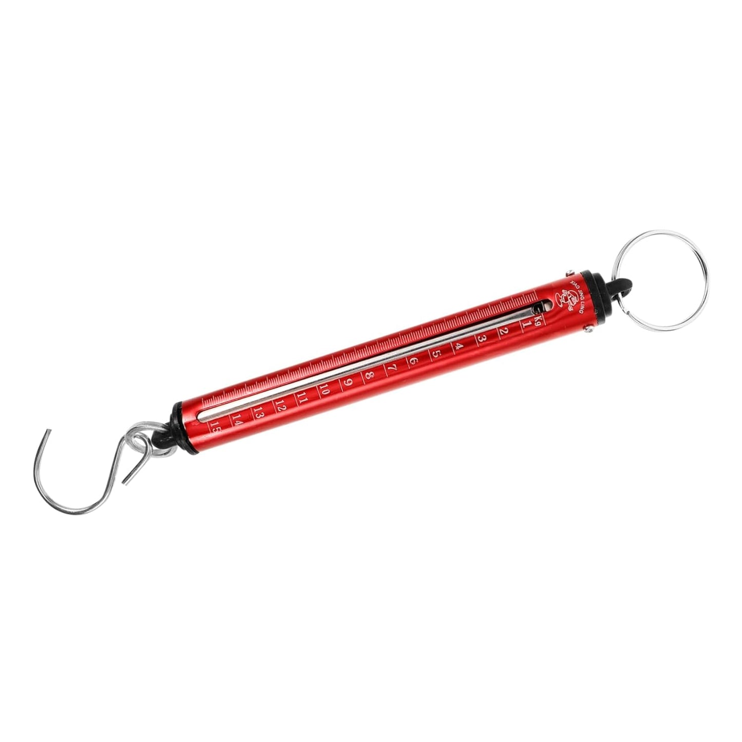 OUNONA 15kg Portable Luggage Scale Digital Scale Hanging Hook Handheld for Travel and Camping