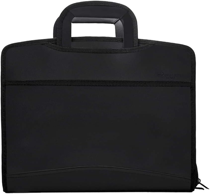 Business Document Bag Messenger Work Briefcase Waterproof Fabric Expanding File Folder Tote Travel Portfolio Document Holder