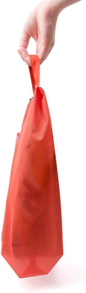 pack all Travel Accessories Bundle | 1 Shoe Bag (Orange) & 1-110 Lbs Luggage Scale (Orange)