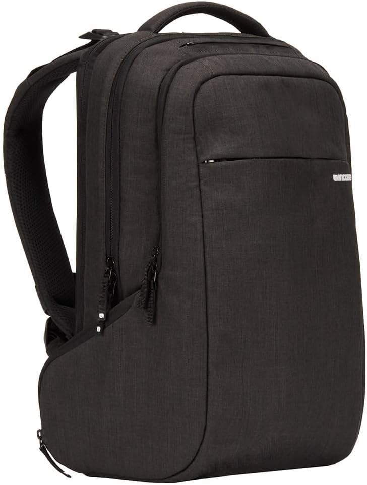 Incase ICON Backpack – Large Tech Backpack for Business, School, Travel – Laptop Bag with 8 Compartments, Fits 16 Inch Devices – Dedicated Laptop, Tablet, Phone and Accessory Pockets - Graphite