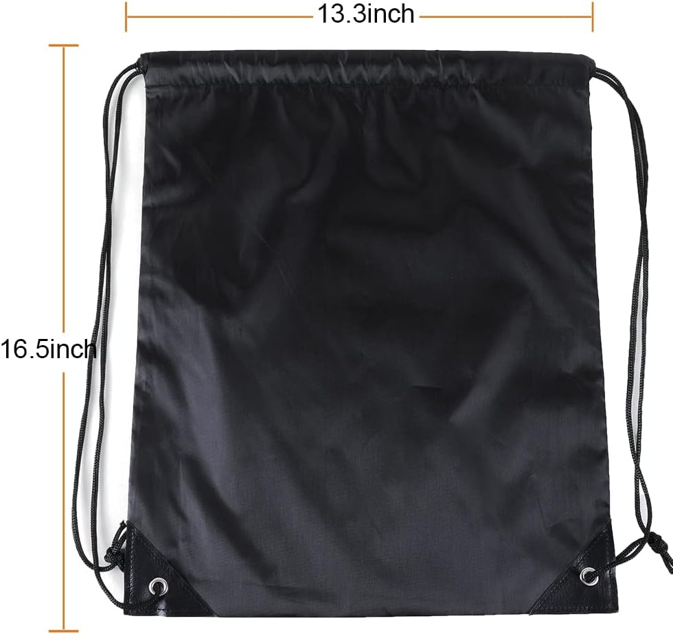 Bulk Drawstring Bags, Polyester Draw String Bags, Gym Sports Cinch Bag Drawstring Backpack for
