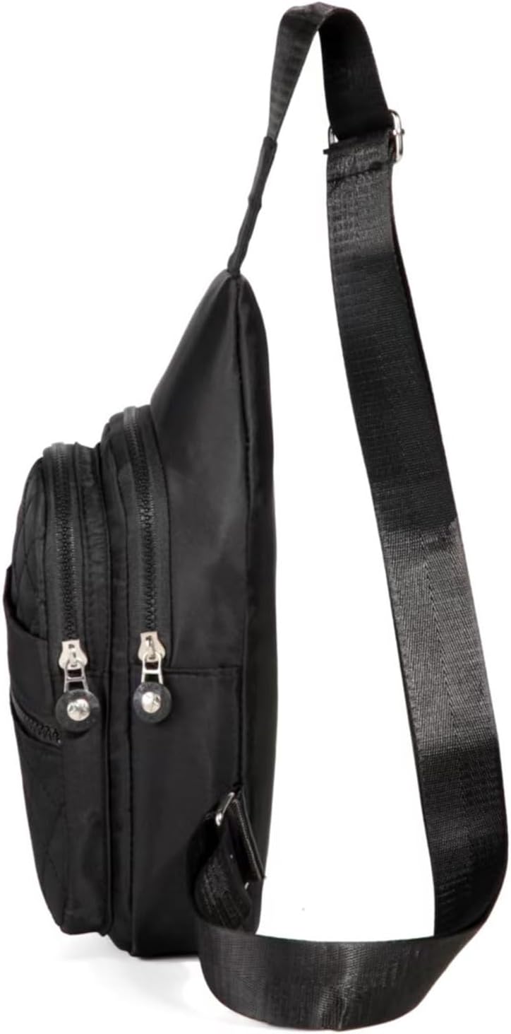 EVANCARY Small Sling Bag for Women Men, Sling Backpack Chest Daypack Crossbody Bag for Travel Outdoor Hiking