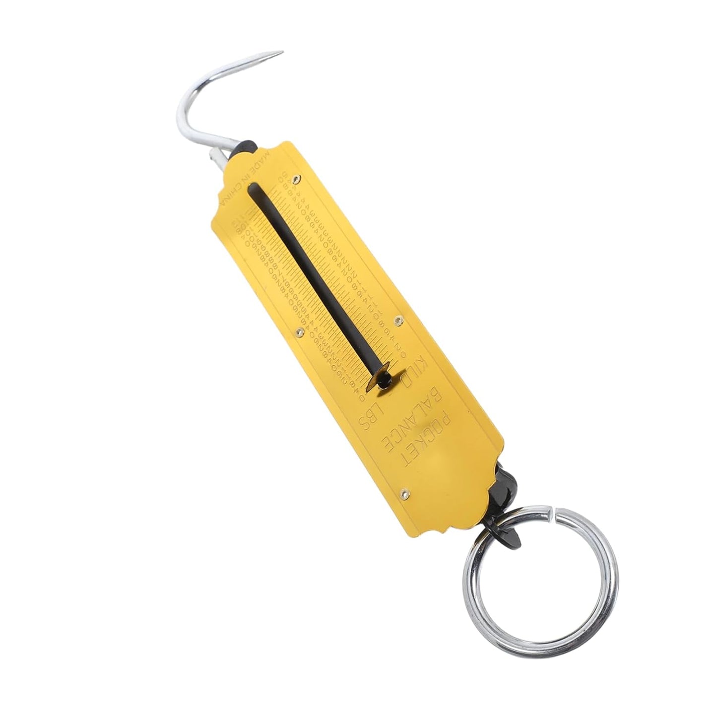 Zerodeko 2pcs Mechanical Hook Scale Portable Hanging Produce Scale for Body Weight Luggage
