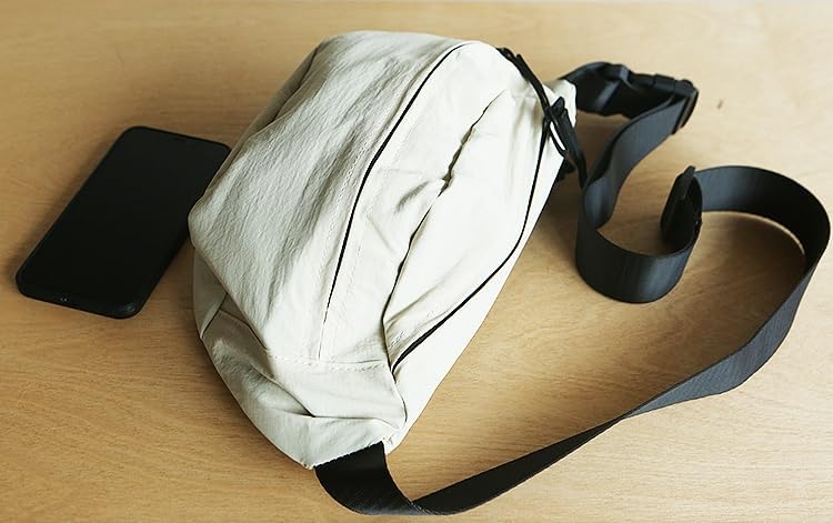 Women Sling Bags Girl Fanny Pack Crossbody Handbag Men Shoulder Bag Unisex Classic Nylon Waist Packs Purse Hiking Chest Bag, Easy Carry Any Phone,Wallet