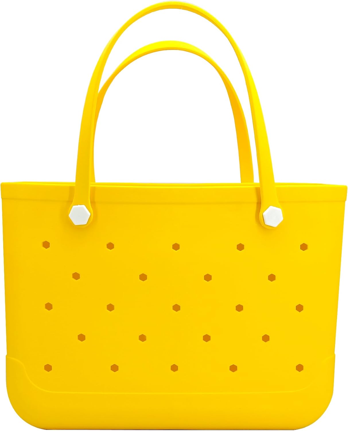 CXY Rubber Beach Bag, Waterproof Travel Tote bag for Women Outdoor Summer Beach Tote Washable Bag Open Handbag for Daily