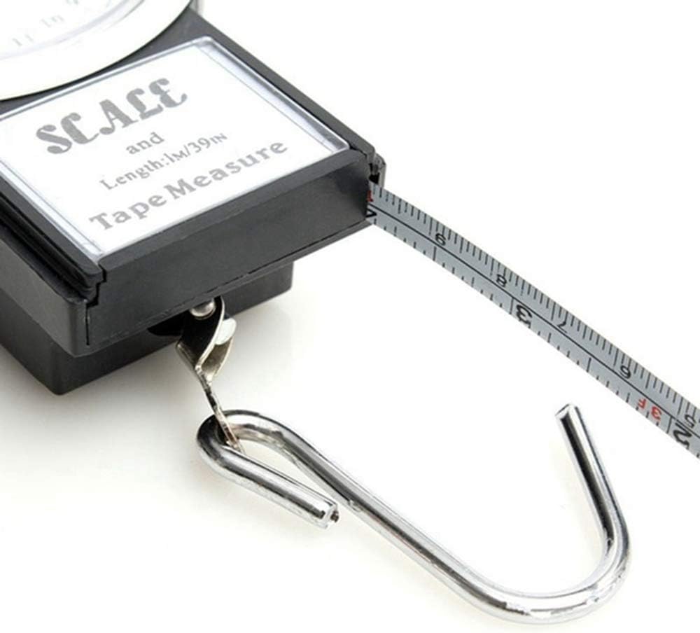 Portable Mini Fish Hook Scale Spring Scale, Mini Dial Measure Hanging Hook Weighing Scale Portable