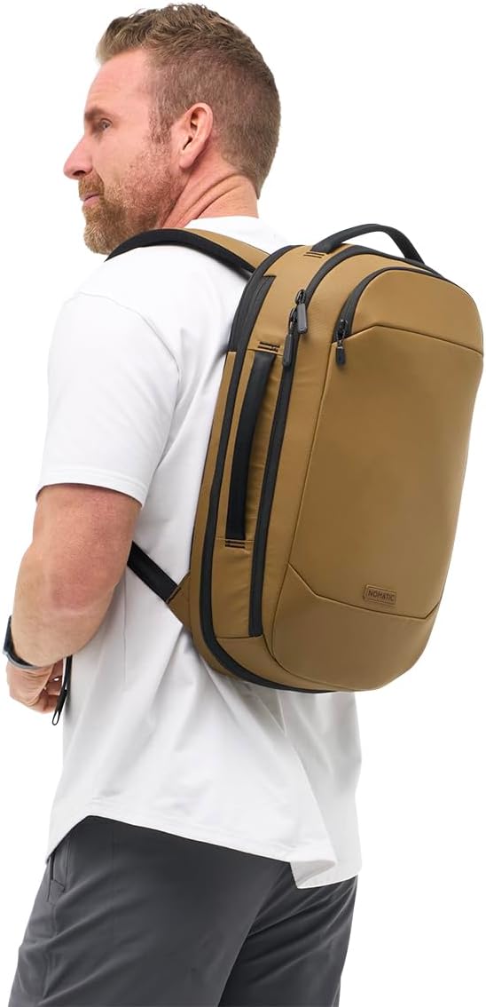 NOMATIC Navigator RS Pack 15L: 15L Premium Backpack w/ 6L Built-In Expansion - Water Resistant Anti