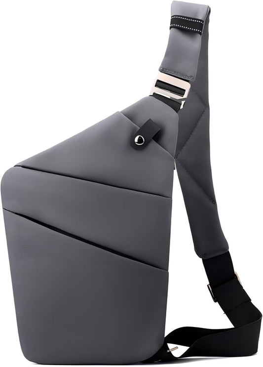 Anti Theft Travel Bag, One Shoulder Large Capacity Cross-body Bag Chest Fashion Lightweight Sling Bags for Travel Sports